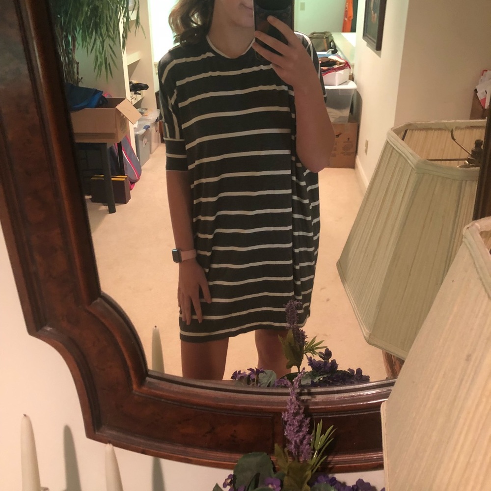 ASOS NWT striped t-shirt dress
